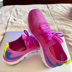 Skechers Flex Appeal Stretch Knit Slip-on Sneakers